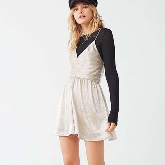 Urban outfitters sparkly romper - Picture 1 of 3